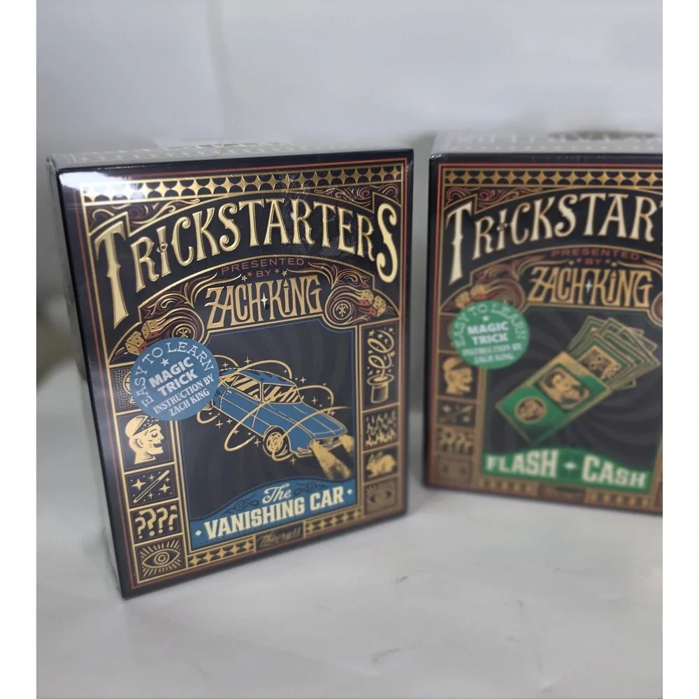 Zach King Trickstarters Magic Kit Complete Set of 4 theory11 New NIB Illusion